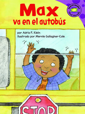 cover image of Max va en el autobus